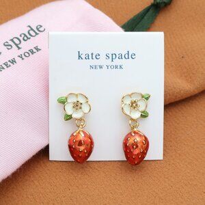 Kate Spade | Picnic Perfect Strawberry - Red Earrings